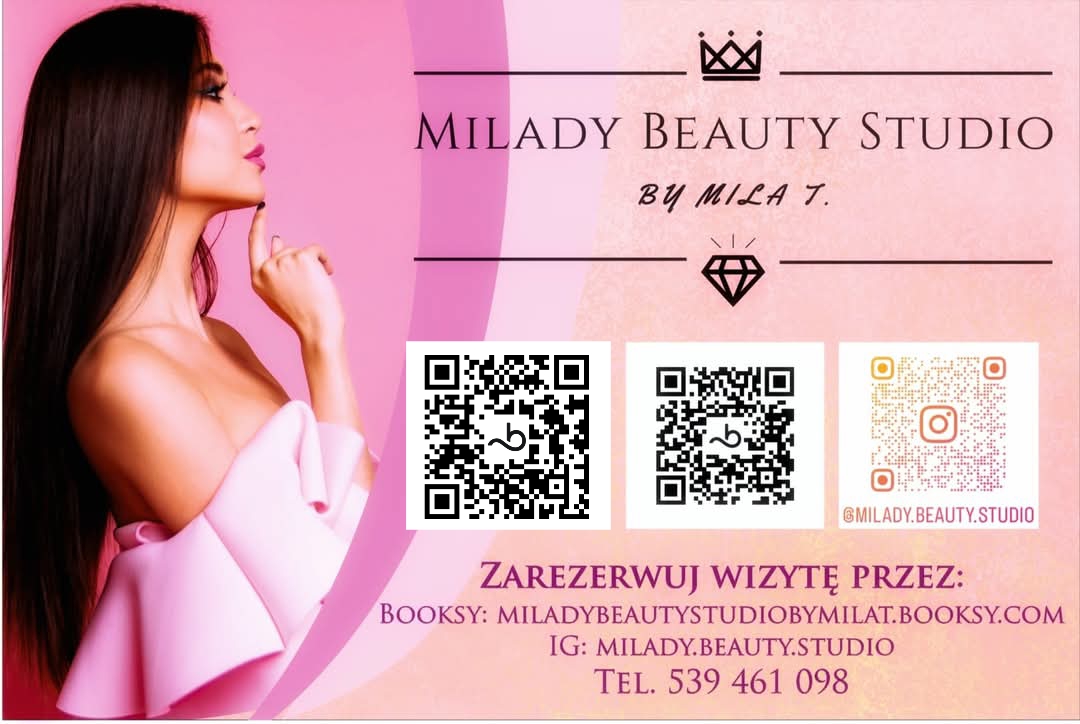 Gabinet kosmetyczny MILADY BEAUTY STUDIO w Rybniku zaprasza do rezerwacji terminów przez Booksy oraz obserwacji Ingtagrama